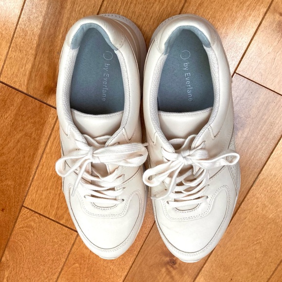 Everlane The Trainer Blush Low Top Sneakers Size 10 fits 9.5 - Picture 13 of 15